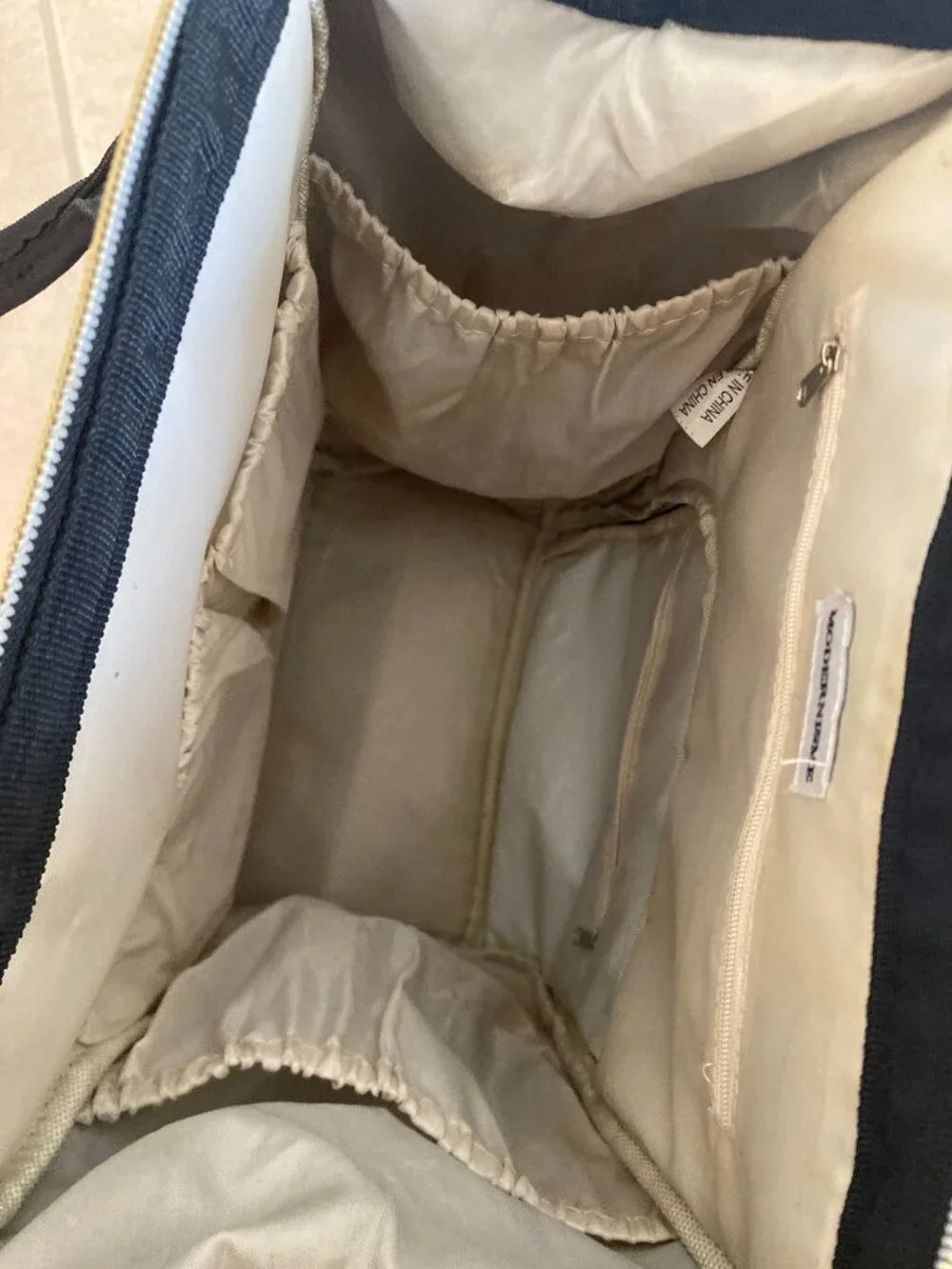 Black Baby Diaper Bag